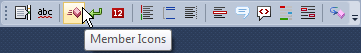 CodeRush Member Icons Toolbar item