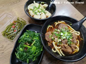 臺北市大同區【臺北美食】美濃現做刀切牛肉麵館，份量十足牛肉麵 | 肉多軟嫩湯頭濃郁 | 大稻埕平價美食 | 北門美食推薦