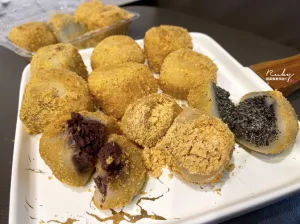 【行天宮美食】不老客家傳統麻糬，超大顆麻糬內餡飽滿價格便宜，去行天宮附近必買的排隊美食｜Ruby說美食享受旅行(@tour_ruby530)