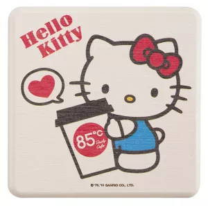 Kitty粉絲不能不知道！85oC推出限定款「Hello Kitty加價購」，超萌造型保冰杯、手持風扇必收藏。