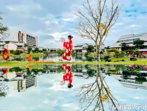 宜蘭網(wǎng)美必拍「天空之鏡」！宜蘭綠舞復刻日本神社祈願儀式，打造開運御守り住房專案，一泊一食體驗三種日式祈福。