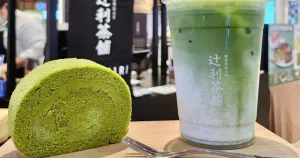 抹茶買一送一！辻利茶舗「焙茶麻糬巴斯克」快閃店限定開賣，「抹茶買一送一」抹茶控、焙茶控都先衝。