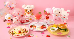 少女心爆發！拉拉熊好友「小白熊」誕生20周年紀念咖啡廳「KORILAKKUMA 20th ANNIVERSARY CAFE」東京期間限定登場。