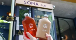 不想再排隊買SOMA！中山站「SOMA to go」飲料販賣機開喝，再加碼SOMA飲料15款新品推薦。