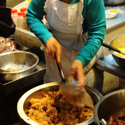 阿婆油飯