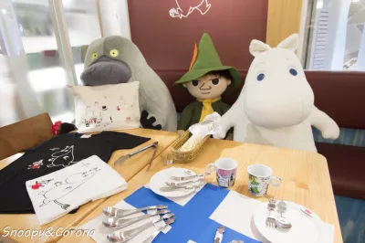 Moomin café　嚕嚕米主題餐廳