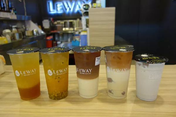 Leway 樂の本味-臺北成都店,西門町飲料店推薦,使用初鹿牧場鮮奶、臺灣在地好茶的天然手做飲品專賣店