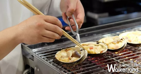 堪稱日本最強燒貝「あこや太羽」插旗高雄漢神巨蛋！就是要用日本空運活貝，攻佔海鮮控挑惕的嘴。