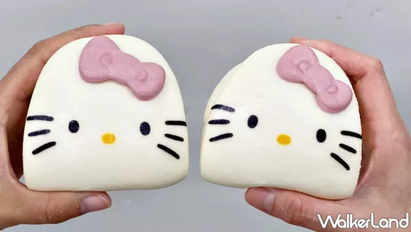 Kitty控捨不得吃！三麗鷗推出限定款「Hello Kitty刈包、奶皇包」，超萌外型搶攻Kitty控必吃名單。