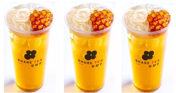 珍Q椰39元喝兩杯！Sharetea歇腳亭「珍Q椰青茶2.0」買一送一超狂，加碼新開店「20元珍奶」刷新臺中珍奶排行榜。