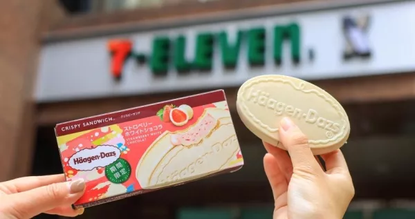 隱藏版哈根達(dá)斯！7-ELEVEN「哈根達(dá)斯草莓戀人雪酥」獨家開賣，日本超夯「濃厚牛乳、咖啡冰淇淋」冰品控衝小七先搶。