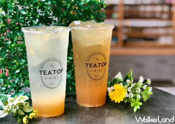 桂花凍108免費喝！TEA TOP桂花系新品「桂花凍108、桂花凍蜜檸」低卡路里健康手搖飲，再加碼VVIP味迷4/23免費。