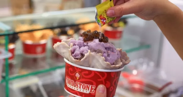 冰淇淋也走Y2K風格！COLD STONE「跳跳糖葡萄冰淇淋」期間限定開賣，夏天需要「第二杯50元、第二杯半價」優(yōu)惠攻略。