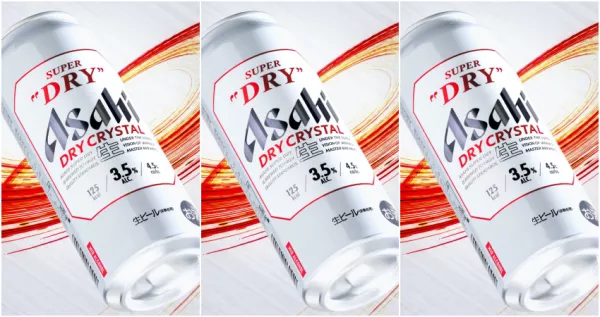 必喝啤酒再加1！Asahi Dry Crystal 輕冽啤酒「低糖、低熱量、低酒精」，再加碼抽東京來回機票。