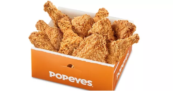 Popeyes炸雞線上訂！Popeyes「都是腿純享餐」、「比司吉歡聚盒」中秋搶先吃，再加碼線上預訂自取免排隊。