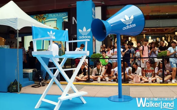 再掀IG打卡新風潮！adidas強勢攻佔信義區，IG網紅、網美、網帥最夯潮流打卡地標。