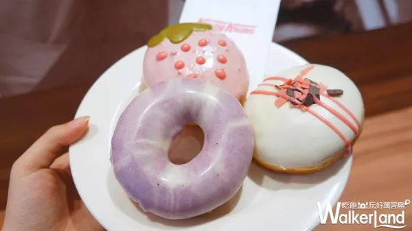 甜點(diǎn)控最愛的爆餡在這裡！Krispy Kreme推出三款新口味造型甜甜圈，搶攻甜點(diǎn)控IG版面。