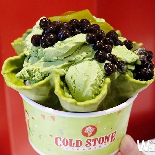 抹茶控再次崩潰！COLD STONE「雙倍抹茶珍珠冰淇淋」第二杯只要50元！整個(gè)五月份都是我的抹茶Happy Day！