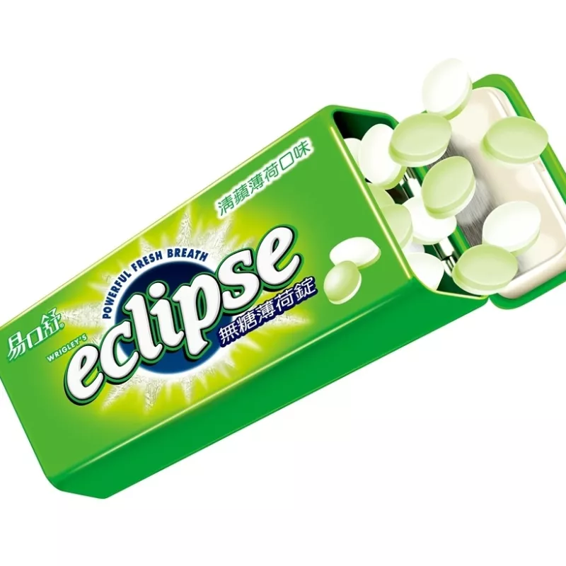 【美食News】Eclipse?易口舒無糖薄荷錠 全新口味「清蘋薄荷」上市囉！ 