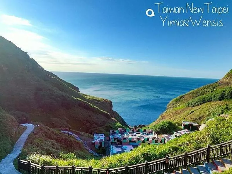 [東北角] 山裡看海喝氣泡飲。臨海舊軍營區~聽濤cafe