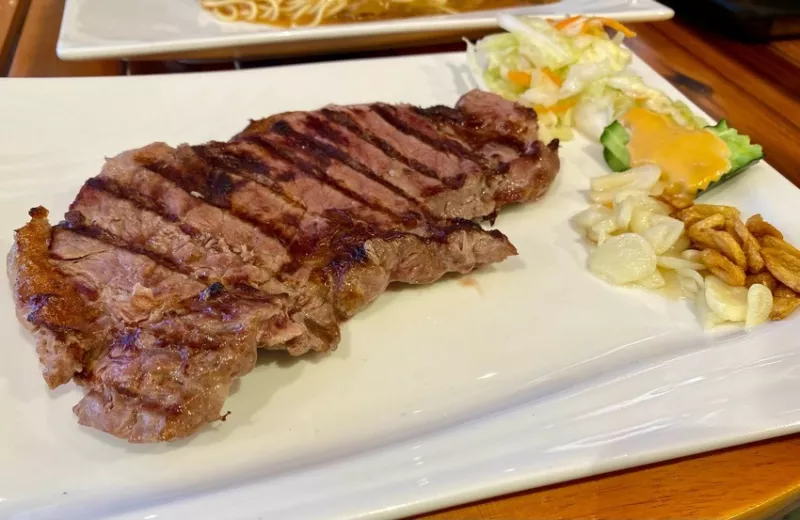 旅行食｜竹北 野火炭烤牛排