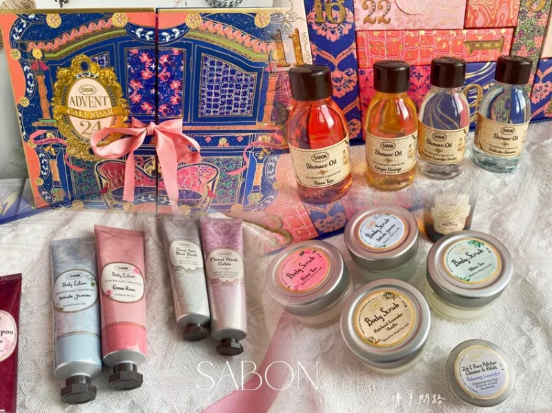 sabon 2022聖誕倒數月曆 開箱分享 ｜交換禮物推薦｜聖誕禮物推薦｜天界之舟行善濟世