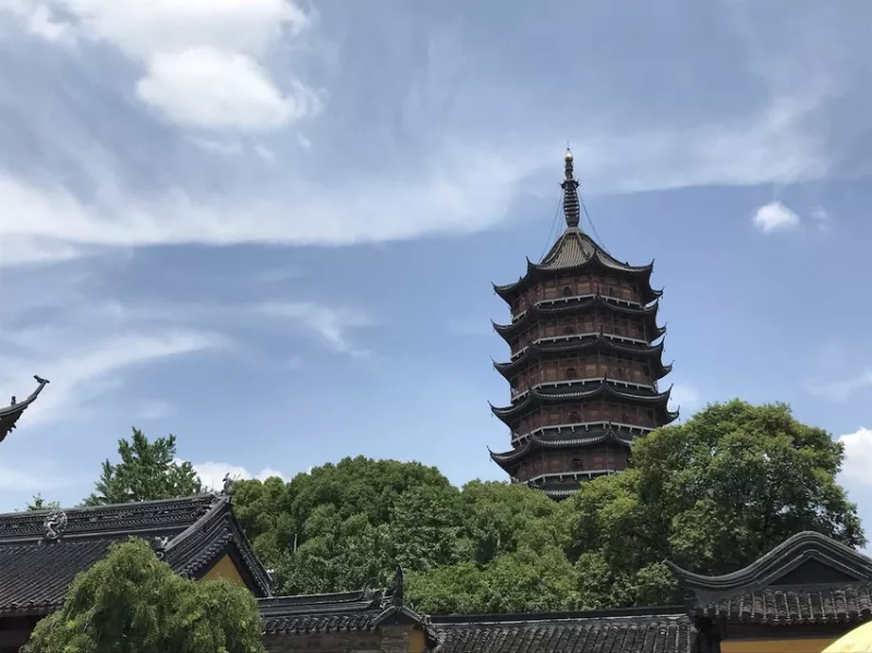 蘇州行-蘇州城內逛逛、北寺塔(報恩寺塔)與裕興記麵館