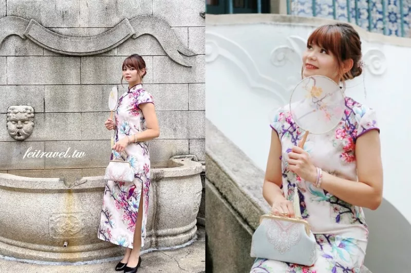 澳門租旗袍推薦?旗緣澳門旗袍體驗店QiYuan QiPao Rental Macau?旗袍租借價格服務介紹,讀者專屬折扣,?旗緣量