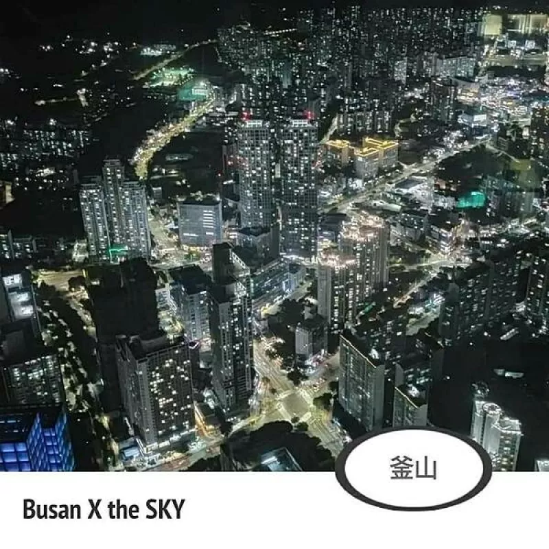 釜山｜眺望海雲(yún)臺夜景｜Busan X the SKY