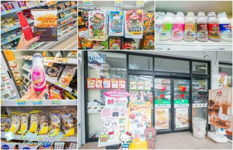 泰國[泰國必買] 泰國7-11必買的10樣商品(伴手禮)。零食、燕窩、Q10、熱壓吐司、薄荷棒、BB蜜粉、泡麵、飲料…便