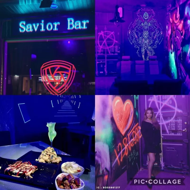 【臺北西門町商圈】喝酒趣—Cyberpunk X Savior Lounge Bar 救世主小酒館