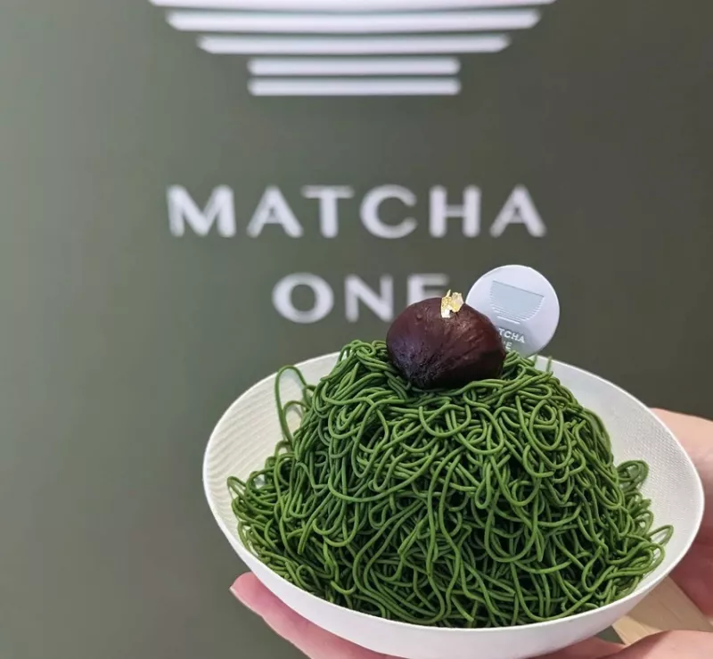 絕讚！外帶版的抹茶紗織蒙布朗《平安京茶事/MATCHA ONE》