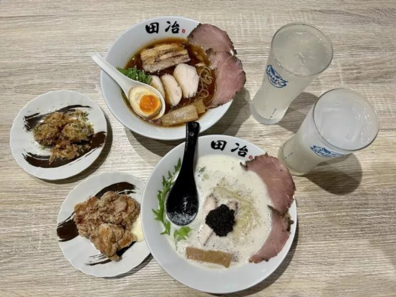 【麵処田冶】日本人開在臺北東區的拉麵店，湯頭清爽美味、口味特別道地！（內有菜單Menu) - 邦妮2兔