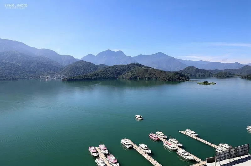 南投縣魚池鄉臺灣真美日月潭會館｜高樓層面湖景房慵懶觀景 附停車場(南投。魚池住宿推薦)