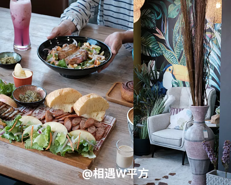 【臺中美食】犀牛咖啡Rhino Cafe 結(jié)合室內(nèi)設(shè)計的複合式咖啡廳 異國風(fēng)格早午餐 不限時咖啡廳 空間租借