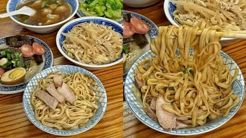 手工自製外省麵｜三民區(qū)美食｜巷弄內(nèi)麵食樸實簡單的美味