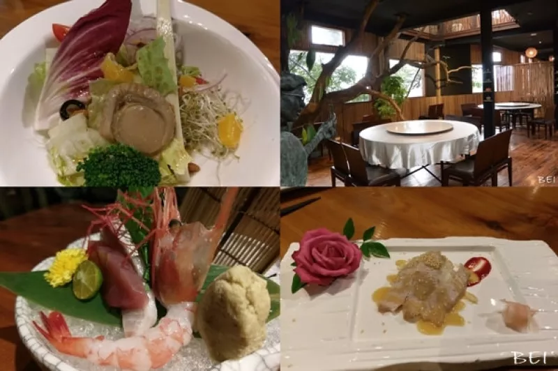 【埔里美食】牛耳藝術渡假村雕之森樹屋餐廳∞千元有找精緻日式手創料理