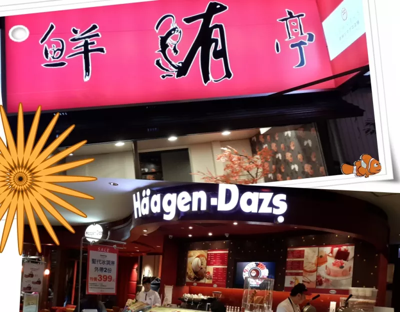 [新開內湖_鮮鮪亭 + 美麗華Hagen Dazs]美、日大讚，好東西就要跟好朋友分享!!