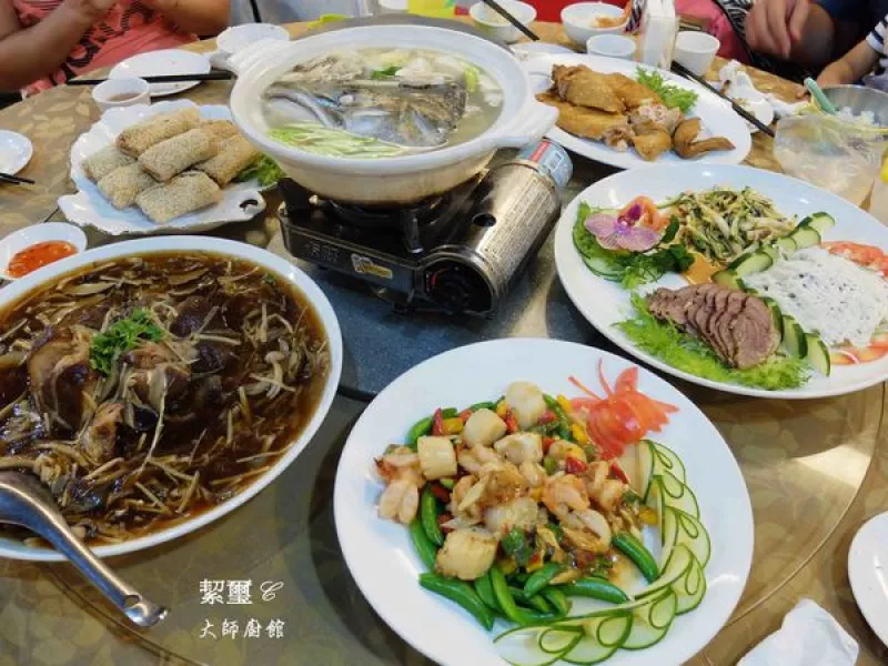 二訪大師廚館．臺北必吃．道地正宗臺灣媽媽料理．大師廚館廚房大公開．公司行號/家庭聚餐/合菜外帶/年菜預購．安心食好菜