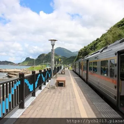 基隆景點／八斗子車站／潮境公園鸚鵡螺溜滑梯、飛天掃帚／望幽谷